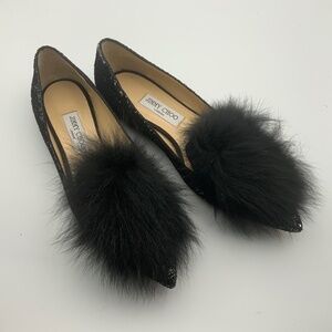 JIMMY CHOO LOGO EVENING SHOE